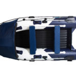 1.3 Лодка GLADIATOR E380 с НДНД бело синяя